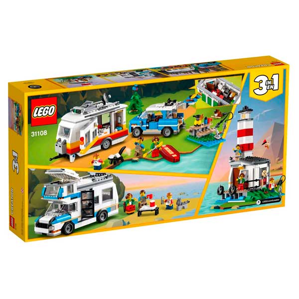 Lego Creator 3en1 31108 Vacaciones Familiares en Caravana - Imatge 2