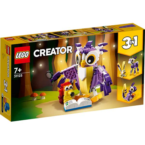 Lego Creator 31125 Criaturas Fantásticas del Bosque - Imagen 1