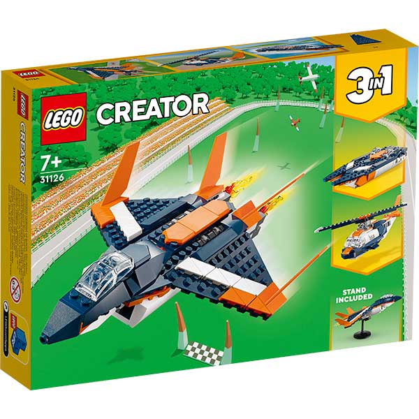 Lego Creator 31126: Jato Supersónico - Imagem 1