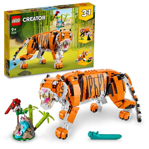 Lego Creator 31129: Tigre Majestoso - Imagem 1