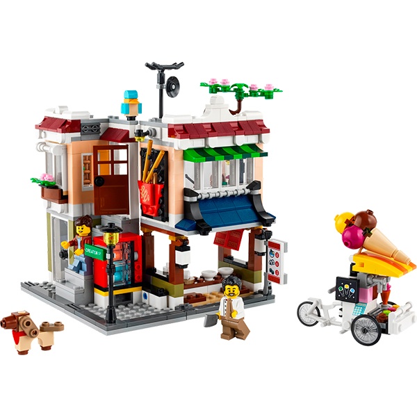 Lego Creator 31131 A Loja de Noodles do Centro da Cidade - Imagem 5
