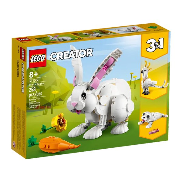 Lego 31133 Creator Conejo Blanco - Imagen 1