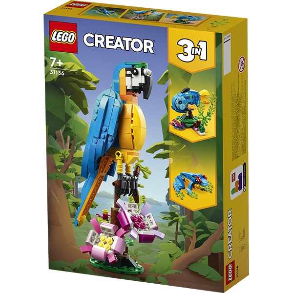 Lego 31136 Creator Papagaio Exótico - Imagem 1
