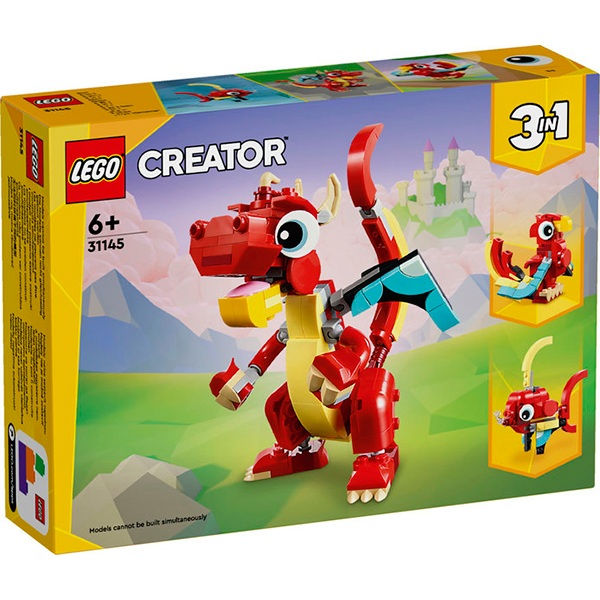 31145 Lego Creator - Dragão Vermelho - Imagem 1