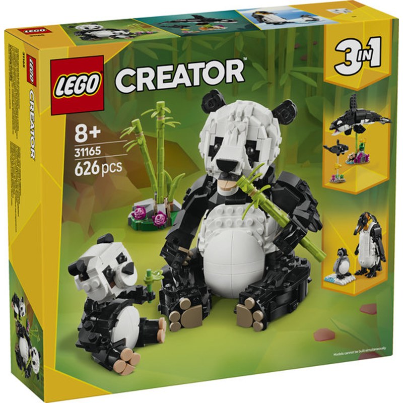 Lego Creator 31165 - Fauna Salvaje: Familia de Pandas - Imagen 1
