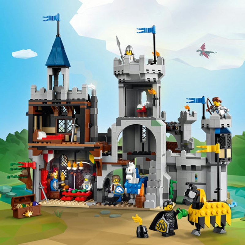 Lego Creator 31168 - Castelo Medieval dos Cavaleiros - Imagem 4