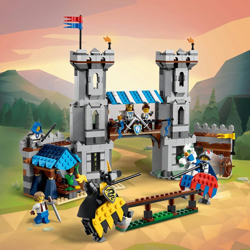 Lego Creator 31168 - Castelo Medieval dos Cavaleiros - Imagem 5