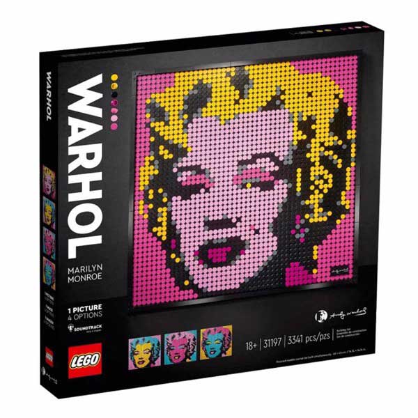 Lego Art 31197 Andy Warhol's Marilyn Monroe - Imagem 1