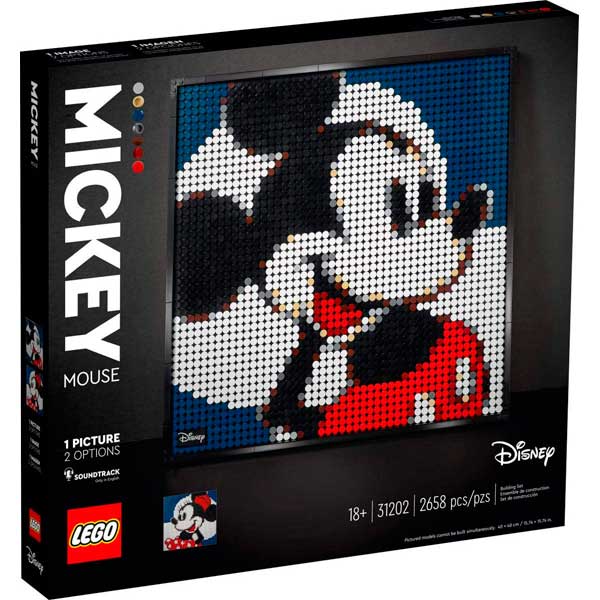 Lego Art 31202 Disney's Mickey Mouse - Imagem 1