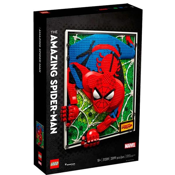 Lego 31209 Art The Incredible Spider-Man - Imagem 1