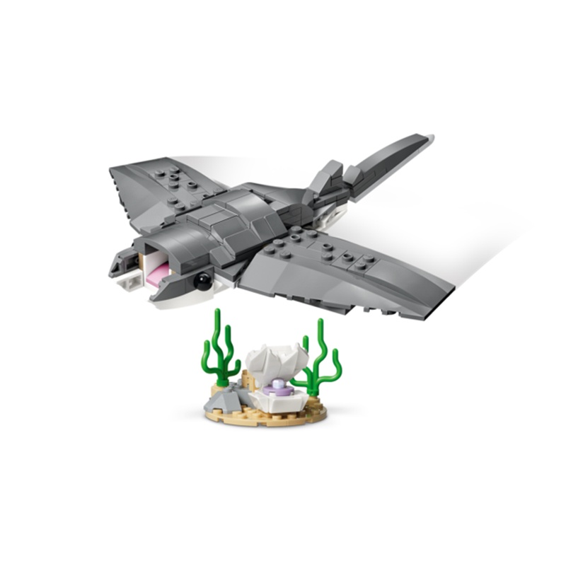 Lego Creator 31381 - 3em1 Tubarão Feroz com Baú do Tesouro - Imagem 3