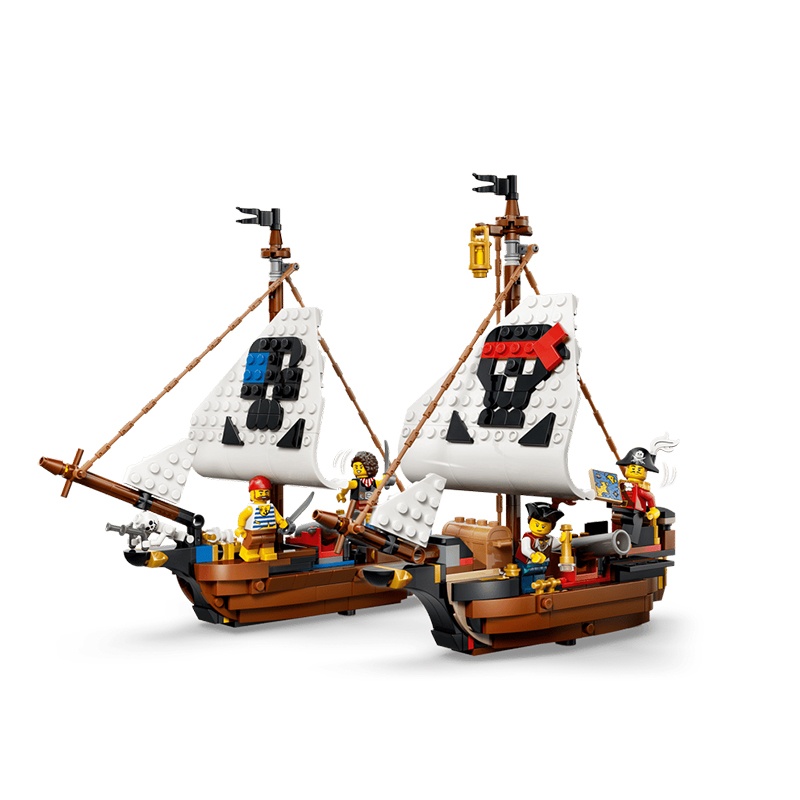 Lego Creator 31387 - Barco Pirata Clásico 3 en 1 - Imagen 3