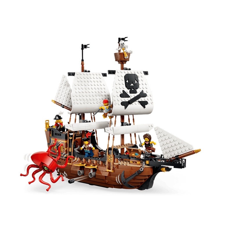 Lego Creator 31387 - Barco Pirata Clásico 3 en 1 - Imagen 4
