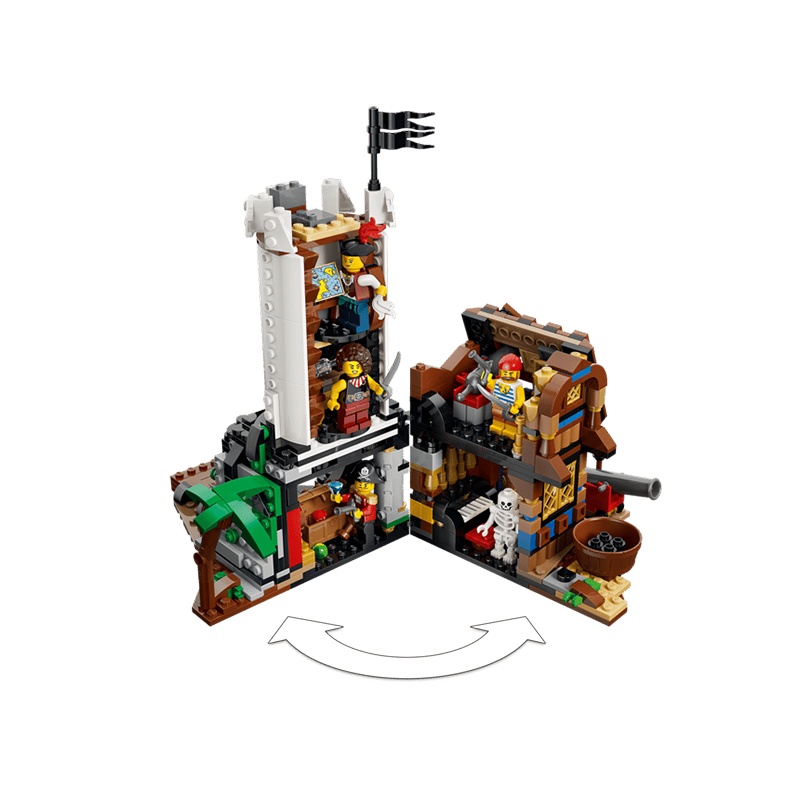 Lego Creator 31387 - Barco Pirata Clásico 3 en 1 - Imagen 7