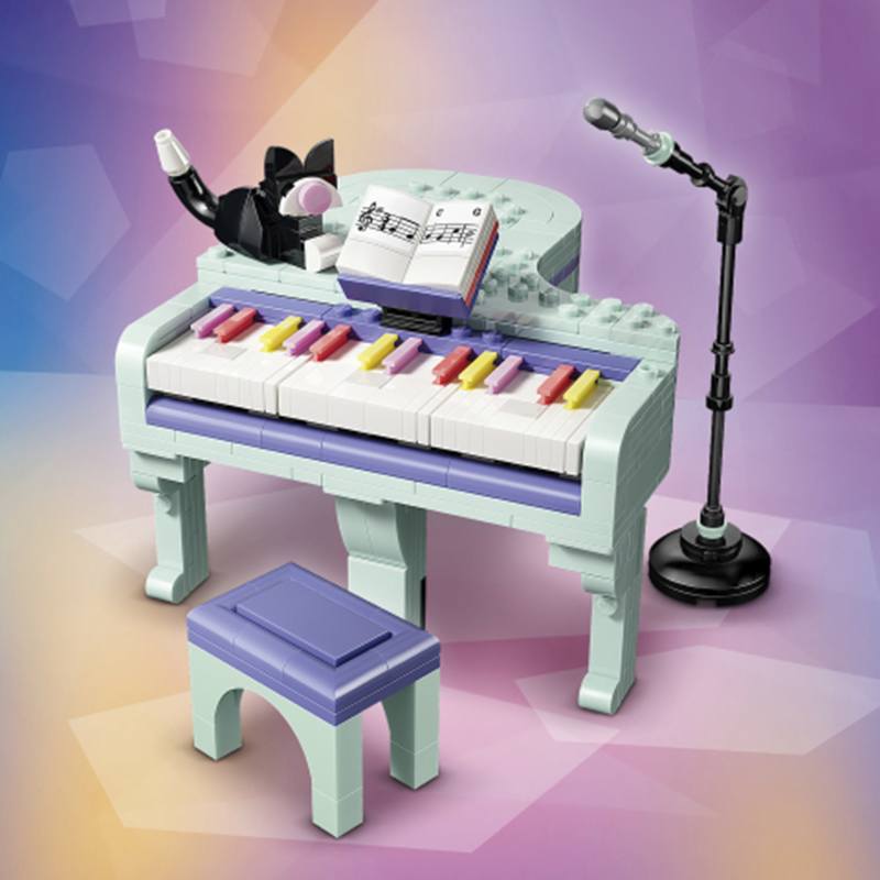 Lego Creator 31392 - Piano Musical Decorativo con Gato - Imagen 4