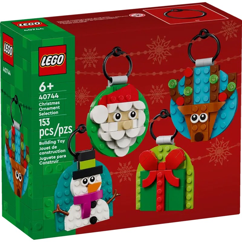 Lego Christmas 40744 - Selección de adornos navideños
