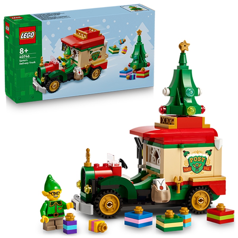 Lego Christmas 40746 - Caminhão de Entrega do Pai Natal - Imagem 1