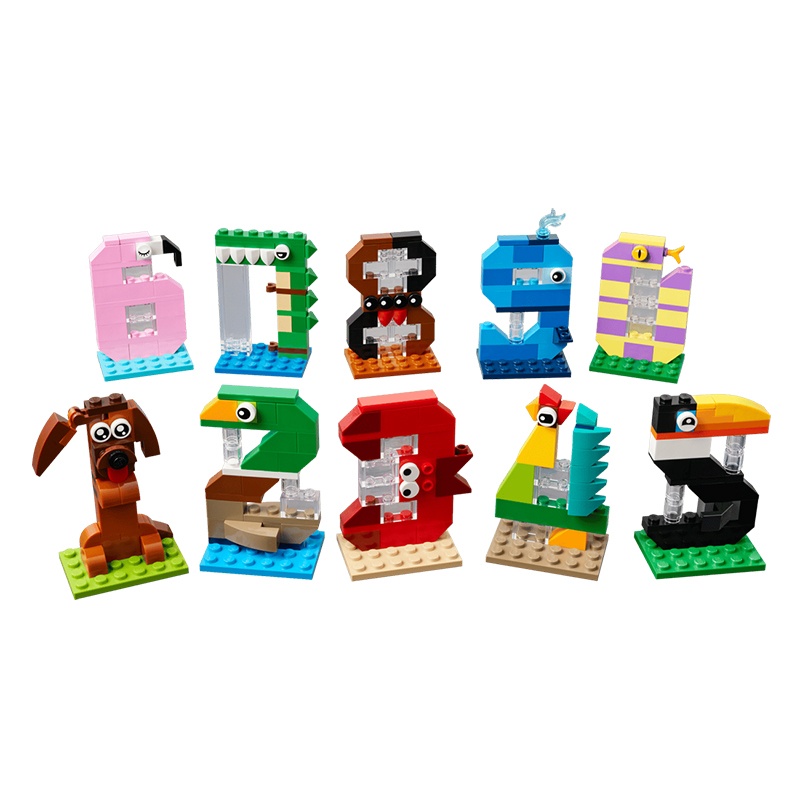 Lego 40807 - Números de Cumpleaños - Imagen 1