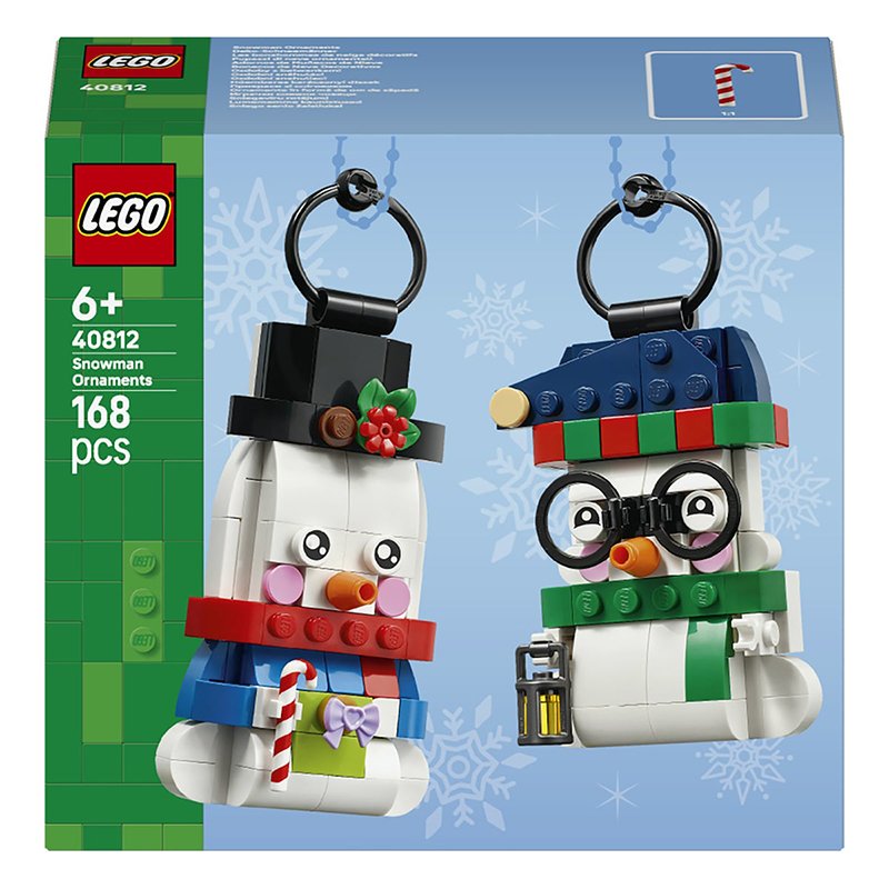 Lego 40812 - Enfeites Bonecos de Neve