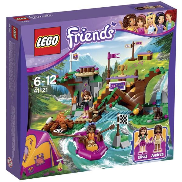 Campamento de Aventura Rafting Lego Friends - Imagen 1