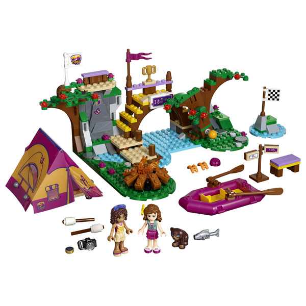 Campamento de Aventura Rafting Lego Friends - Imatge 1