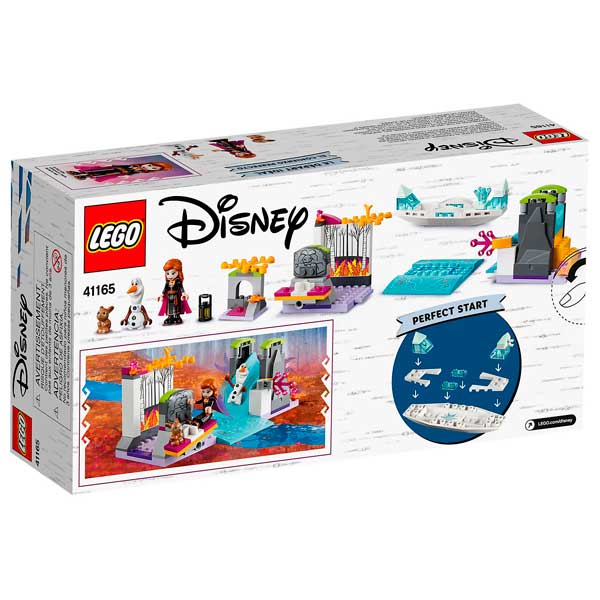 Lego Disney 41165 Expedición Canoa Anna Frozen - Imagen 2