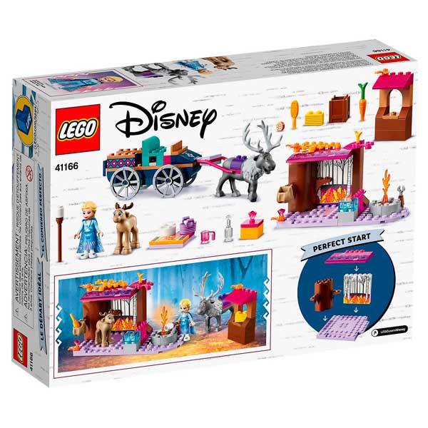 Lego Disney 41166 Aventura en Carreta Elsa Frozen 2 - Imatge 2
