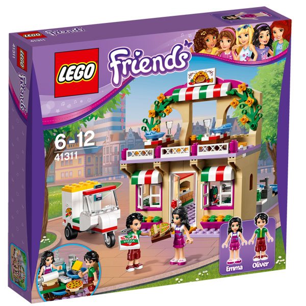 Pizzeria de Hearthlake Lego Friends - Imagen 1