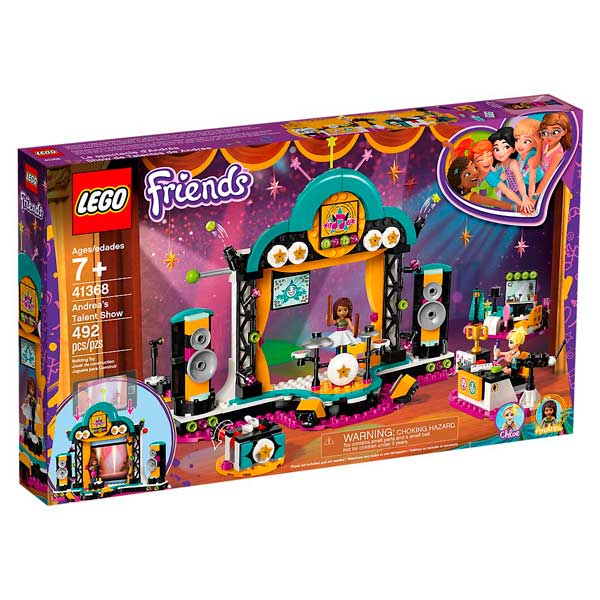 Lego Friends 41368 Show De Talentos Andrea - Imagem 1