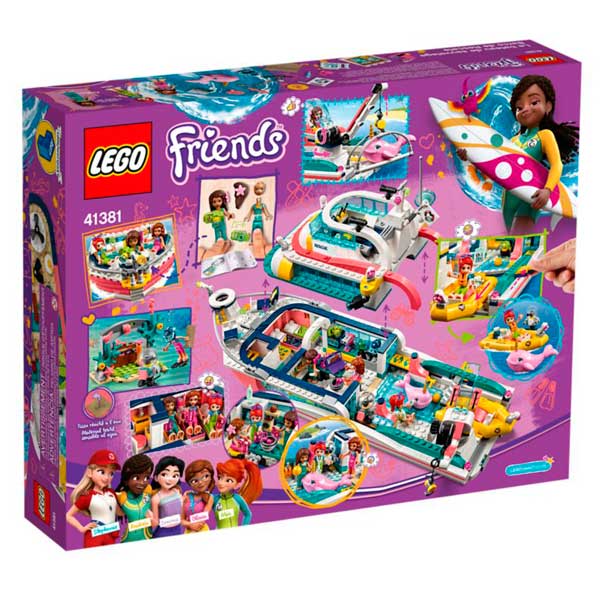 Lego Friends 41381 Barco de Rescate - Imatge 2