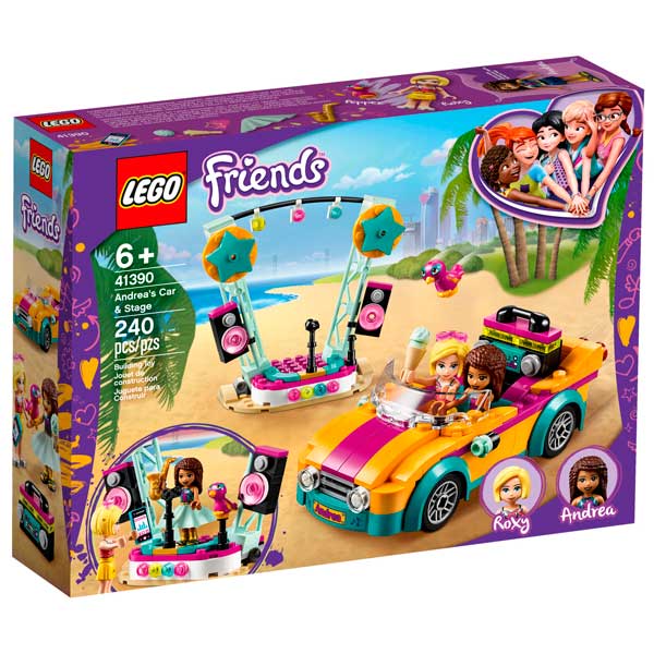 Cotxe i Escenari Andrea Lego Friends - Imatge 1