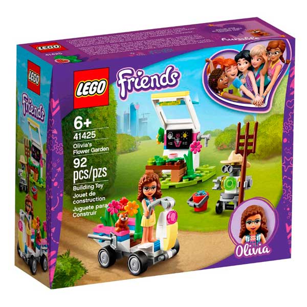 Lego Friends 41425 Huerto de Flores de Olivia - Imagen 1