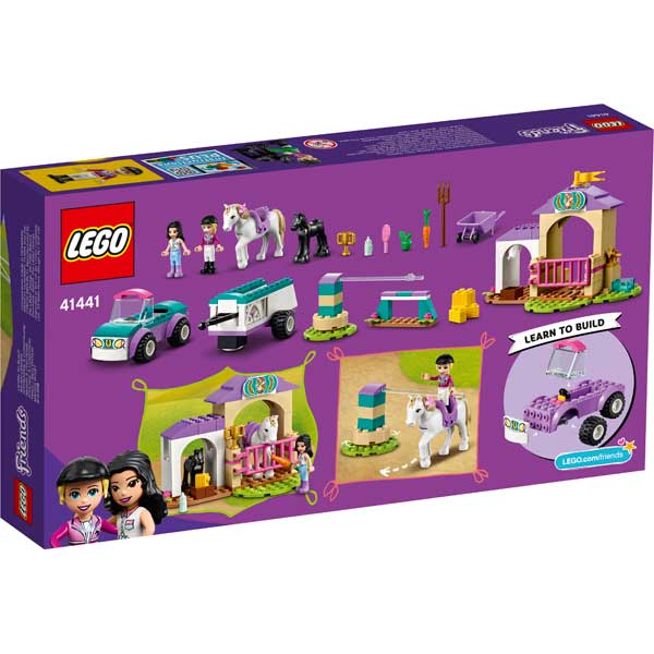 Lego Friends 41441 Entrenamiento y Remolque Ecuestre - Imatge 1