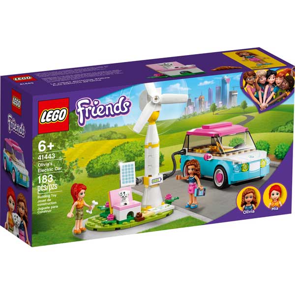 Lego Friends 41443 Cotxe Elèctric d'Olivia - Imatge 1