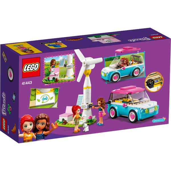 Lego Friends 41443 Carro Elétrico da Olivia - Imagem 1
