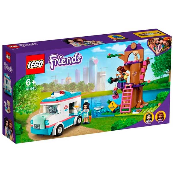 Lego Friends 41445 Ambulancia de la Clínica Veterinaria - Imagen 1