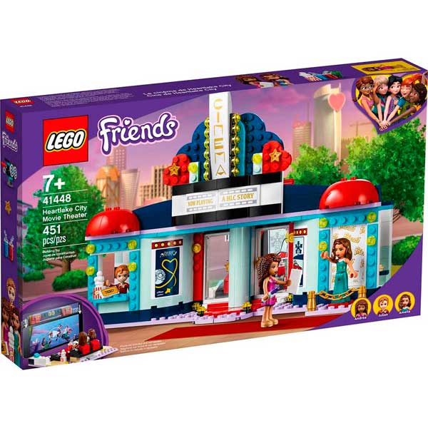 Lego Friends 41448 Cine de Heartlake City - Imagen 1