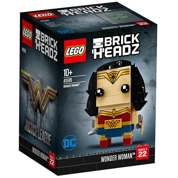 Lego BrickHeadz 41599 Wonder Woman - Imagen 1