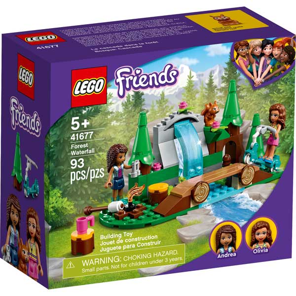 Lego Friends 41677 Floresta: Cascata - Imagem 1