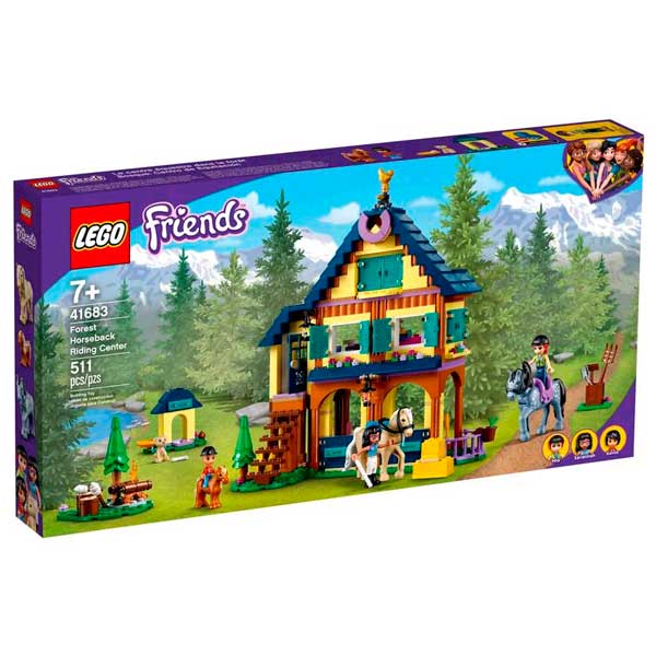 Lego Friends 41683 Bosque: Centro de Equitación - Imagen 1