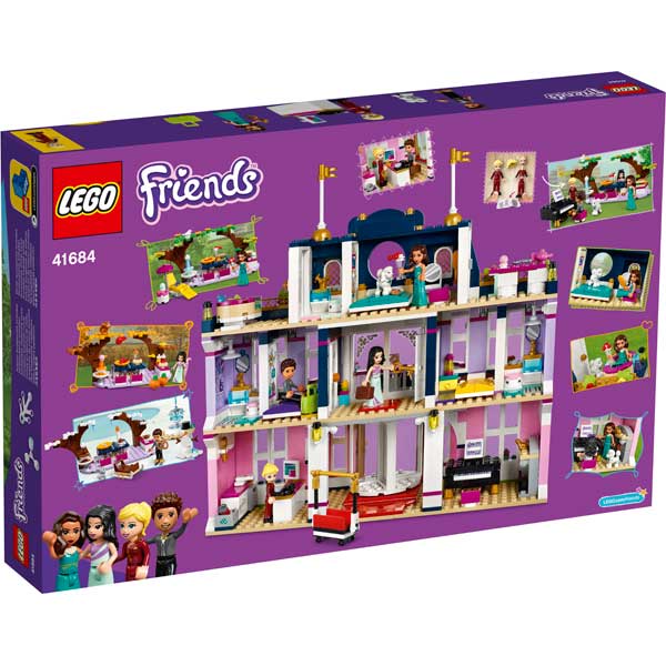 Lego Friends 41684 Gran Hotel de Heartlake City - Imagen 1