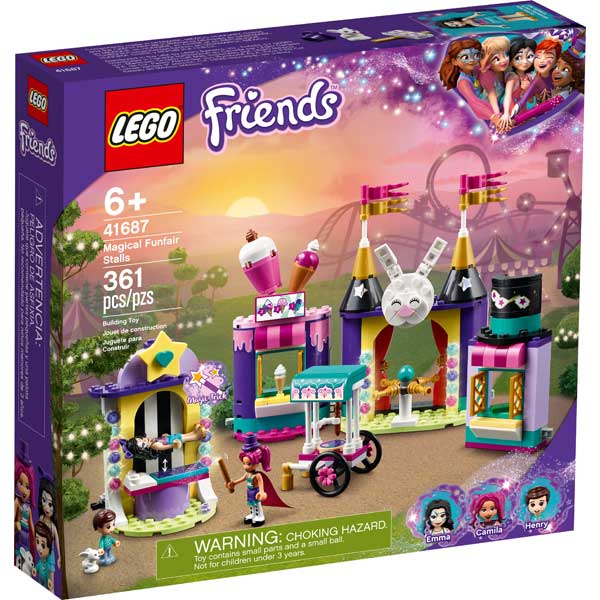 Lego Friends 41687 Mundo Mágico: Estandes de Feiras - Imagem 1
