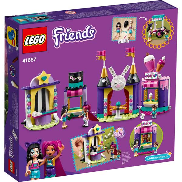 Lego Friends 41687 Mundo Mágico: Estandes de Feiras - Imagem 1