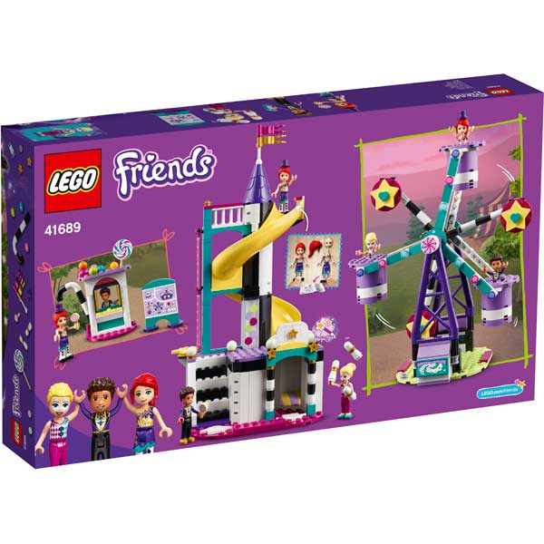 Lego Friends 41689 Mundo de Magia: Noria y Tobogán - Imatge 1