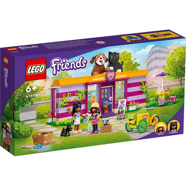 Lego Friends 41699 Cafetería de Adopción de Mascotas - Imagen 1