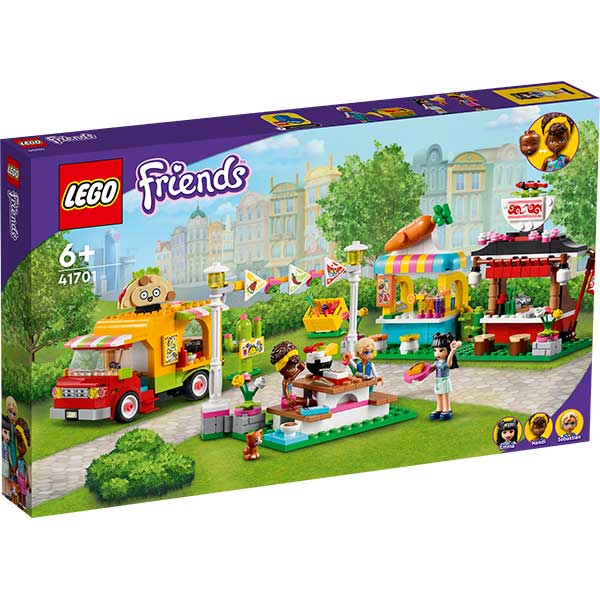 Lego Friends Mercat de Menjar al Carrer - Imatge 1