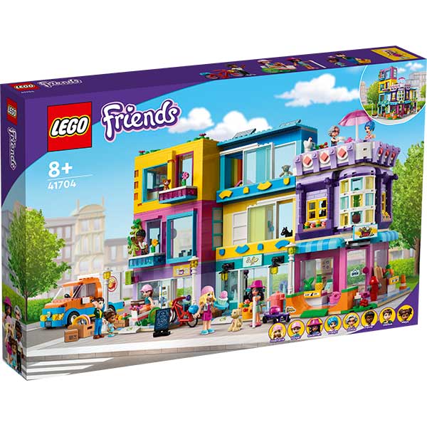 Lego Friends 41704: Edifício de Rua Principal - Imagem 1