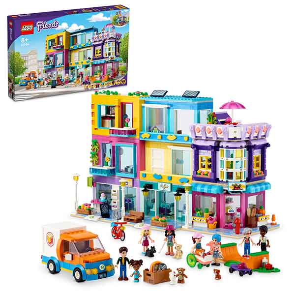 Lego Friends 41704: Edifício de Rua Principal - Imagem 1