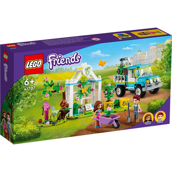 Lego Friends 41707: Veículo de Plantação de Árvores - Imagem 1