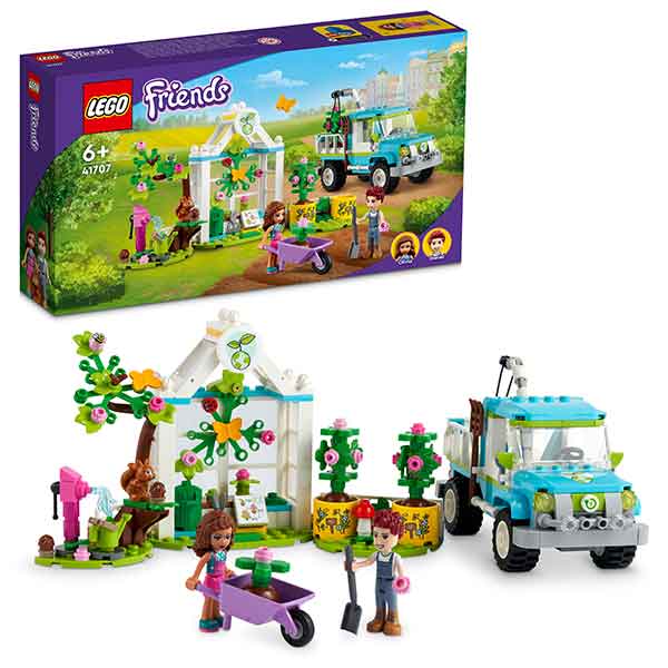 Lego Friends 41707: Veículo de Plantação de Árvores - Imagem 1